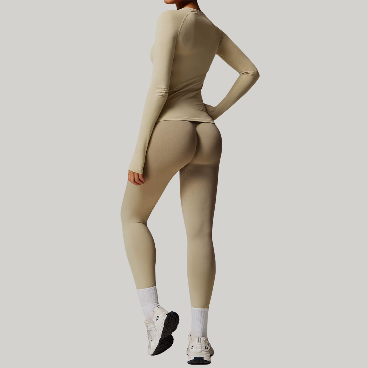 Mocha Scrunch Seamless Leggings