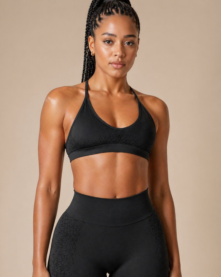 Midnight Cross Back Bra