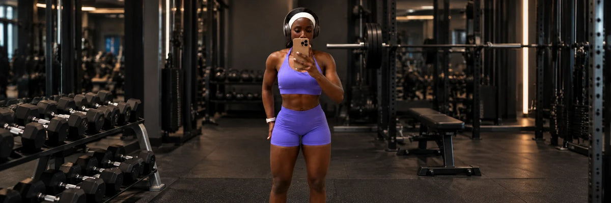 Woman training in the gym — Sweetny 7-day meal program