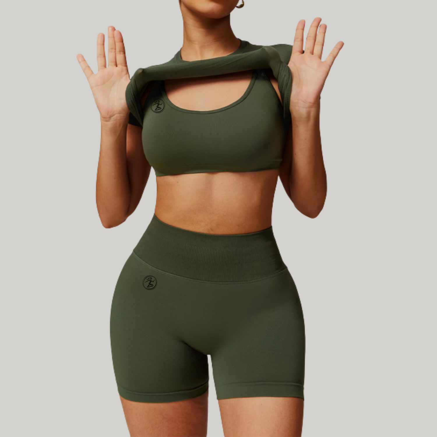 Evergreen Seamless Fitted Top