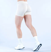 Model wearing Empower Blossom Shorts