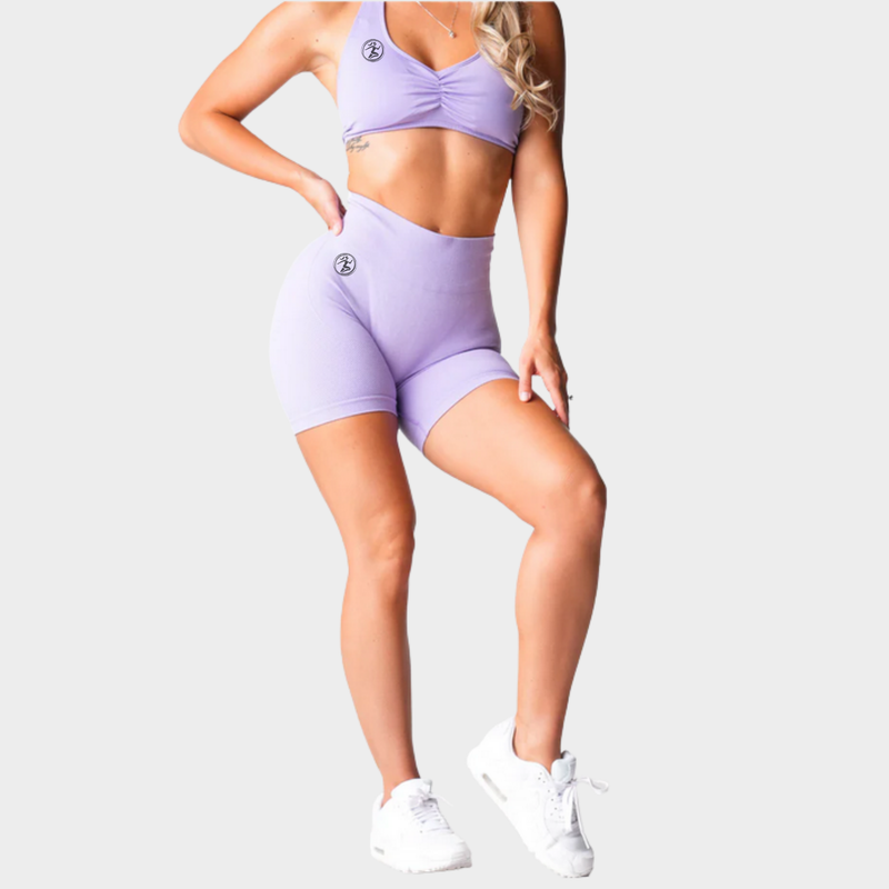 Lilac Lift Seamless Shorts - second image