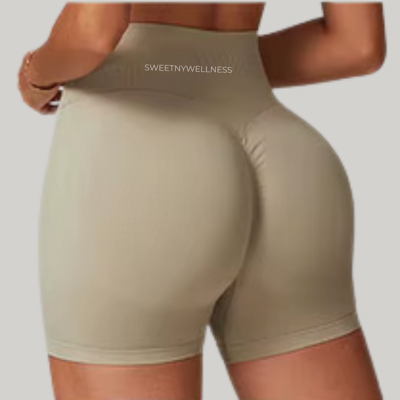 Mocha Scrunch Seamless Shorts