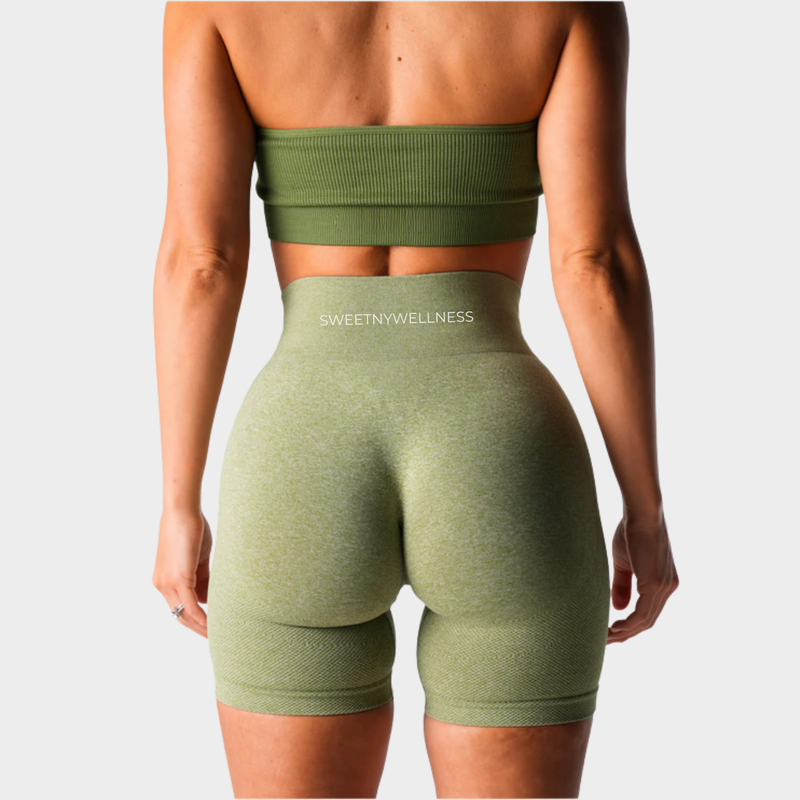 Olive Lift Seamless Shorts