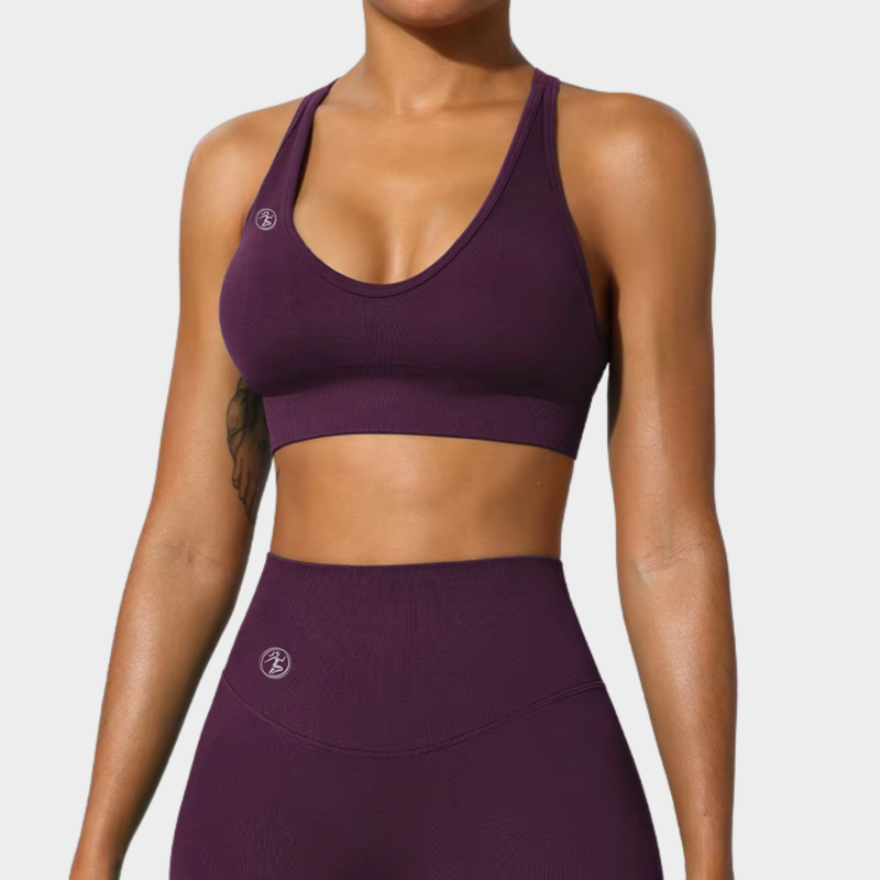 Plum Sculpt Seamless Sports Bra