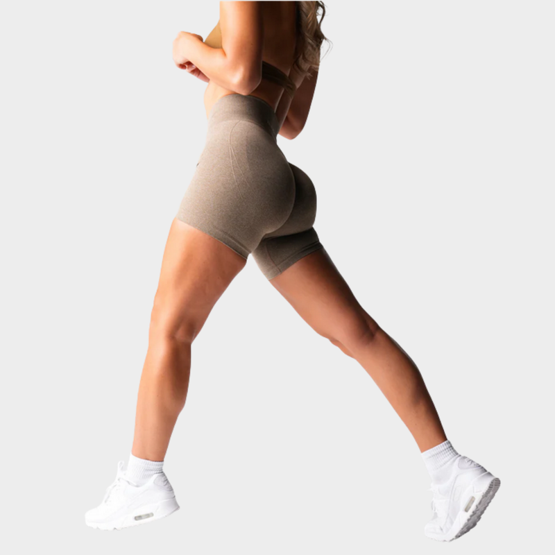 Taupe Lift Seamless Shorts - second image