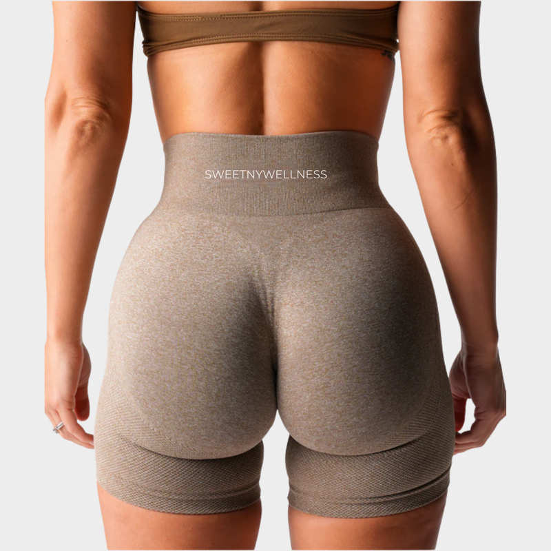 Taupe Lift Seamless Shorts