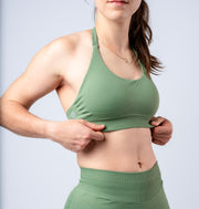Olive Sports Bra
