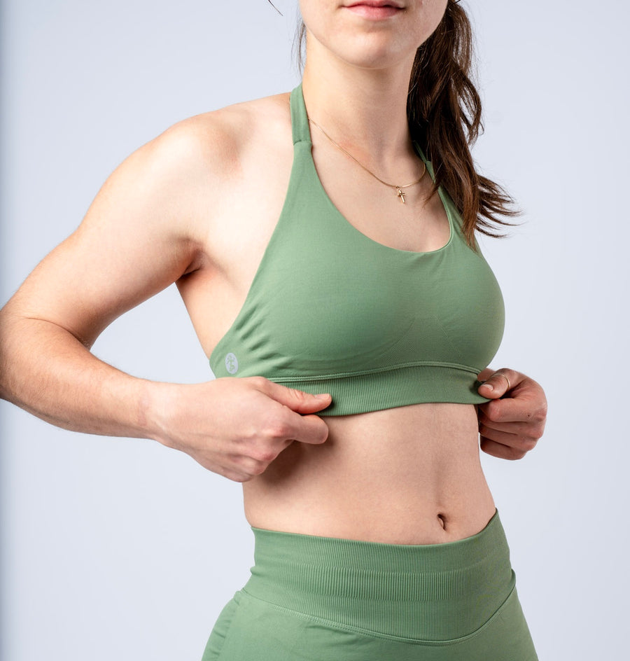 Olive Sports Bra