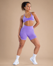 Lavender Seamless Shorts