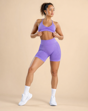 Lavender Cross Back Bra